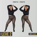 (COMPRE 1 LEVE 2) Meia-calça Peluciada de Lã Translúcida