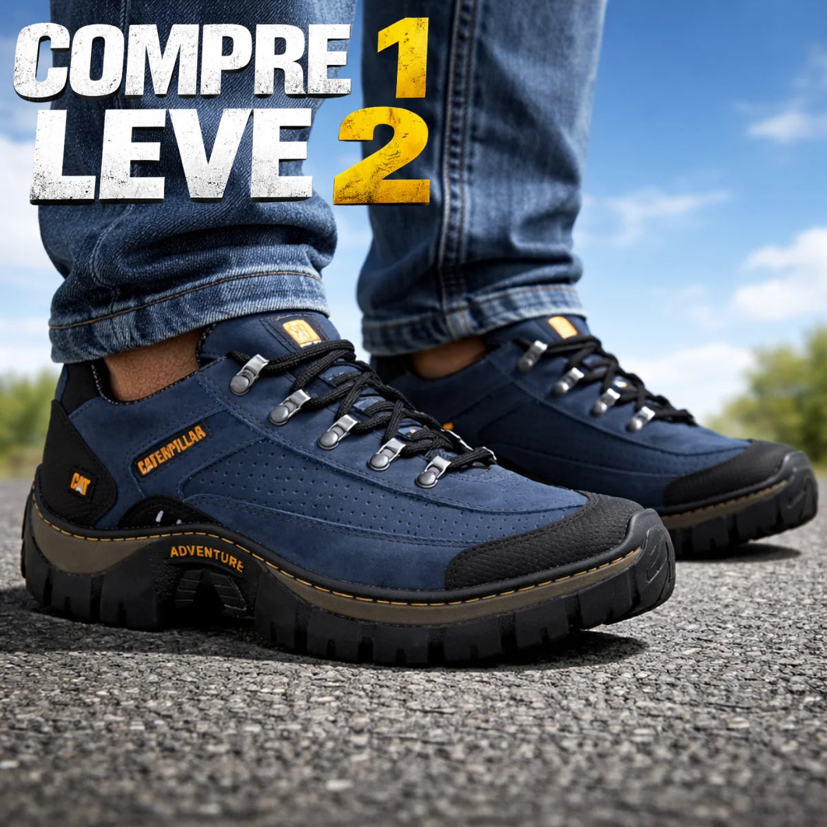 (Compre 1 Leve 2) Tênis Adventure CAT™ - Conforto e Resistência