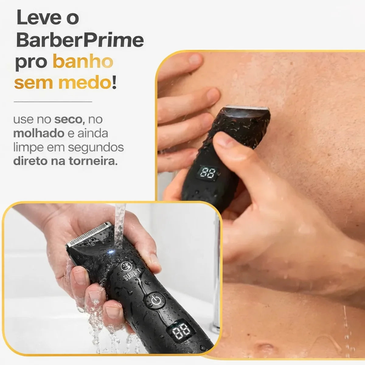 BarberPrime™ - Kit Completo Barbeador Profissional + Brindes