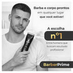 BarberPrime™ - Kit Completo Barbeador Profissional + Brindes