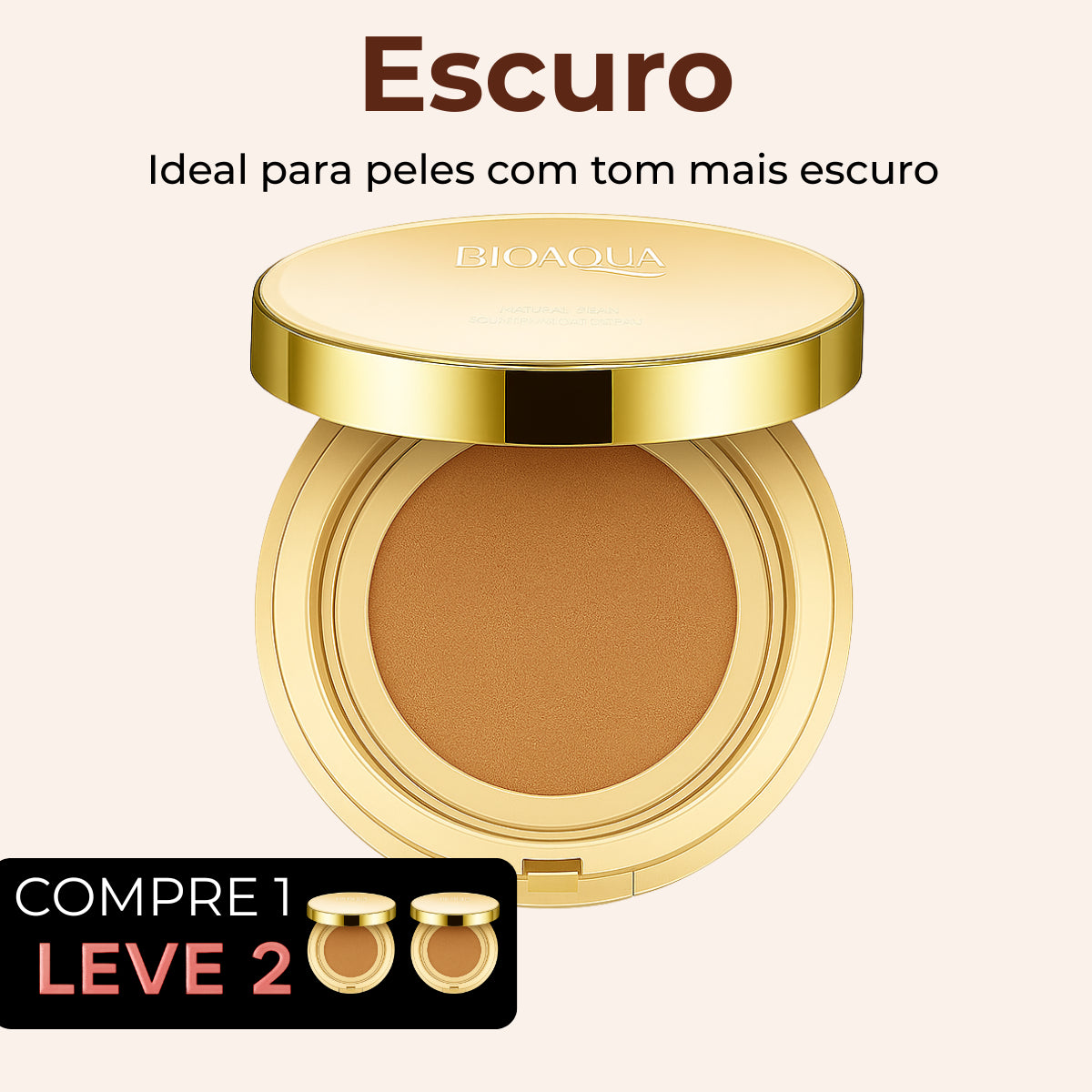 Base Rejuvenescedora Profissional BioAqua™ (Compre 1 Leve 2) + BRINDES