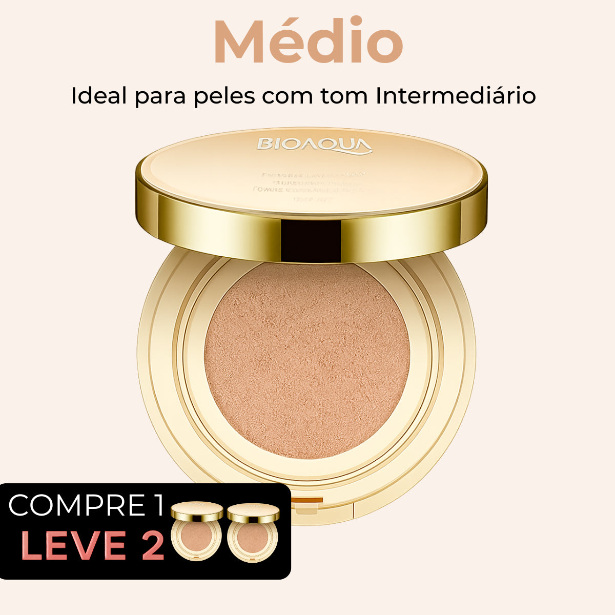 Base Rejuvenescedora Profissional BioAqua™ (Compre 1 Leve 2) + BRINDES