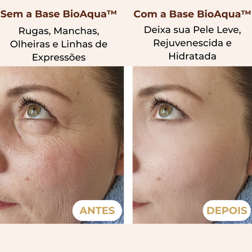 Base Rejuvenescedora Profissional BioAqua™ (Compre 1 Leve 2) + BRINDES