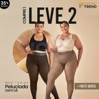 (COMPRE 1 LEVE 2) Meia-calça Peluciada de Lã Translúcida