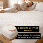 (PAGUE 1 LEVE 3) Prime Soft™ - kit Jogo de Cama Impermeável com Capa e 3 Fronhas + Brindes
