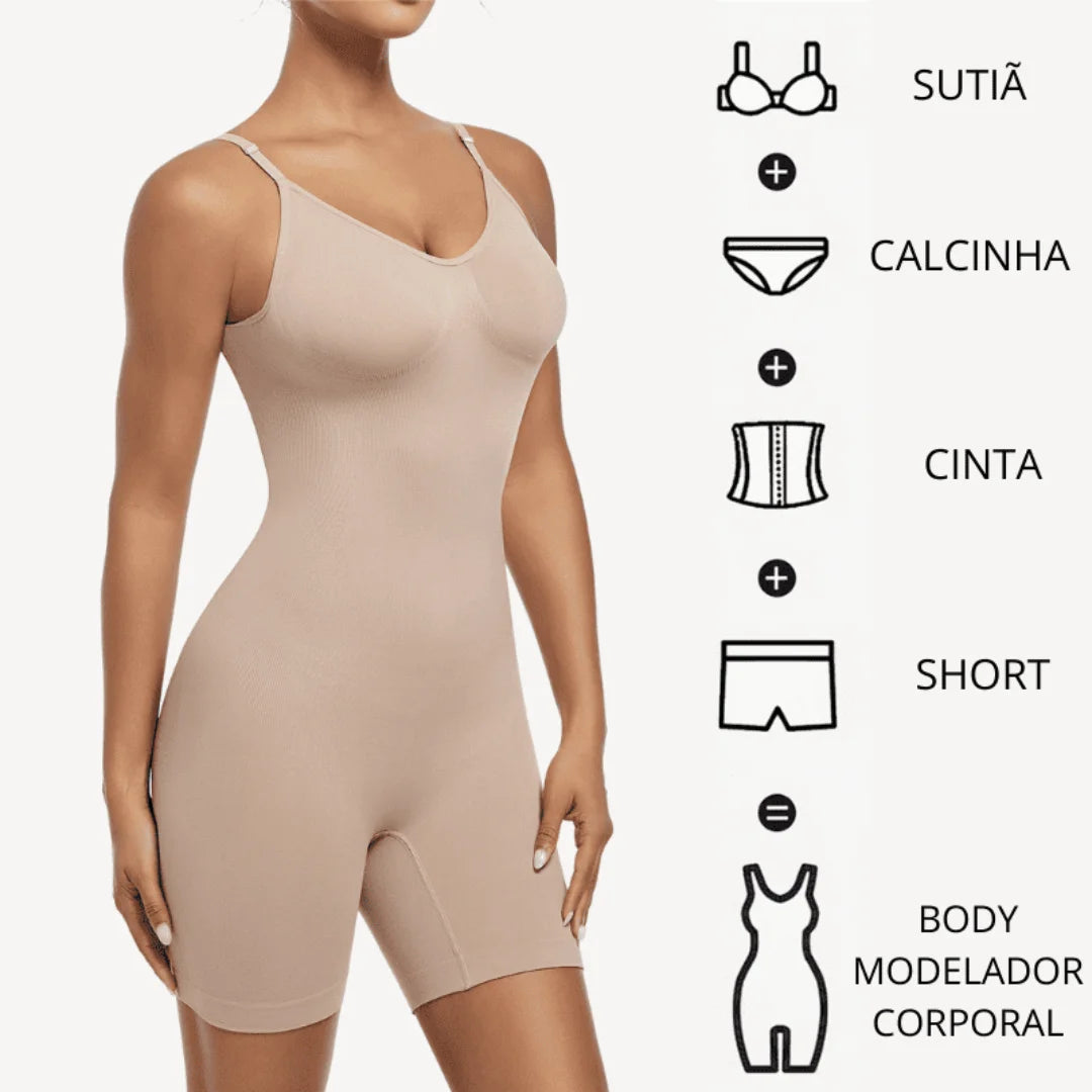 Body Modelador BelleComfort - (COMPRE 1 LEVE 2)