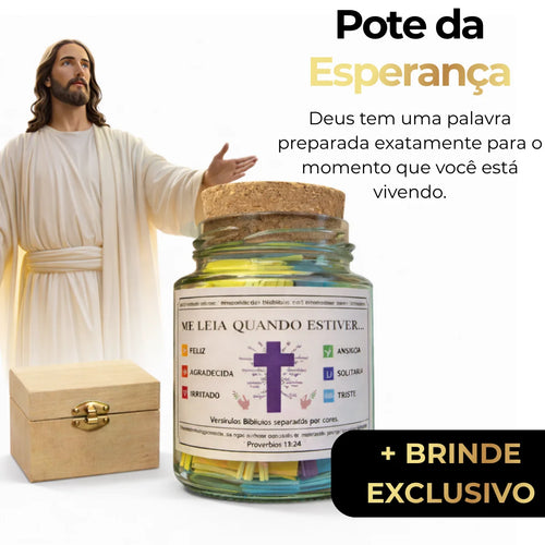 (Pague 1 Leve 3) Pote da Esperança + Brindes