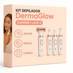 Kit Depilador DermaGlow - Lançamento (Compre 1 Leve 4) + BRINDES