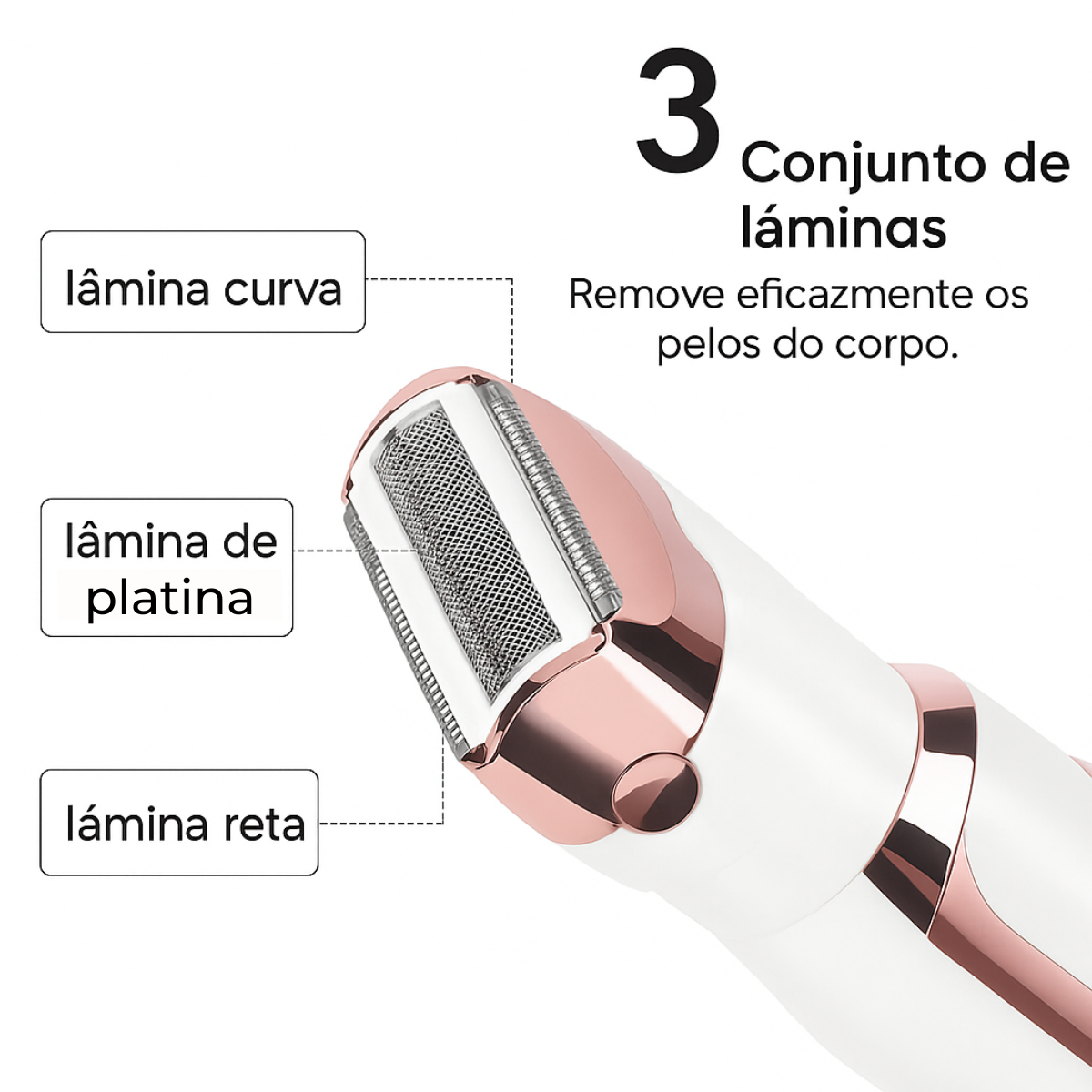 Kit Depilador DermaGlow - Lançamento (Compre 1 Leve 4) + BRINDES