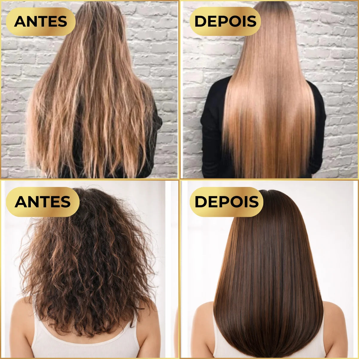 GlowUp™ - Kit Completo Chapinha Alisadora e Secadora Dyson 2 em 1 + Brindes