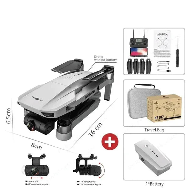 Drone LGraphic com Câmera 4K FULL HD + GPS e WIFI