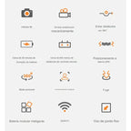 Drone LGraphic com Câmera 4K FULL HD + GPS e WIFI