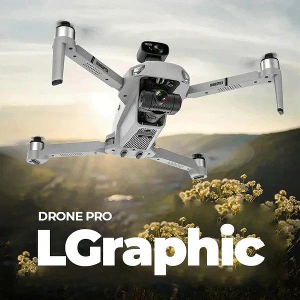 Drone LGraphic com Câmera 4K FULL HD + GPS e WIFI