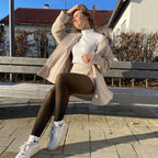 (COMPRE 1 LEVE 2) Meia-calça Peluciada de Lã Translúcida